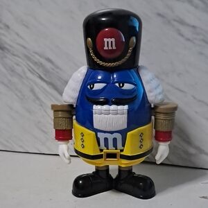 M&M'S Blue and Black Toy Soldier Figure